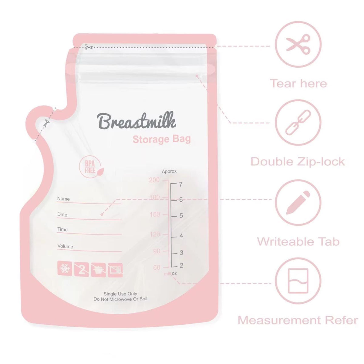 Milk Storage Bags
