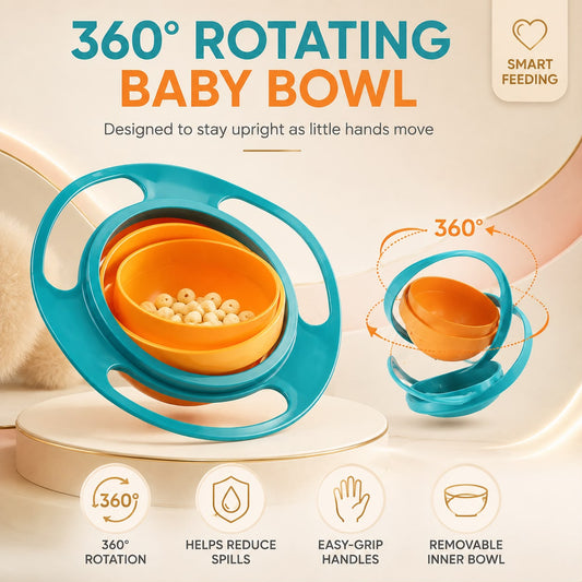 360 Anti-Spill Baby Bowl